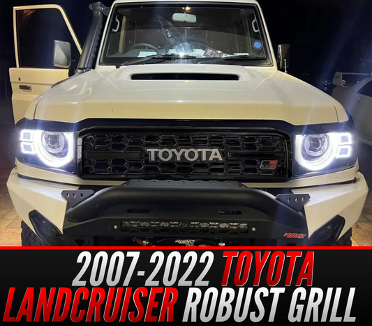 2007 - 2022 Toyota Landcruiser LC 79, 76 & 78 Series Landcruiser ROBUST Grill - HONEYCOMB - AFTERMARKET